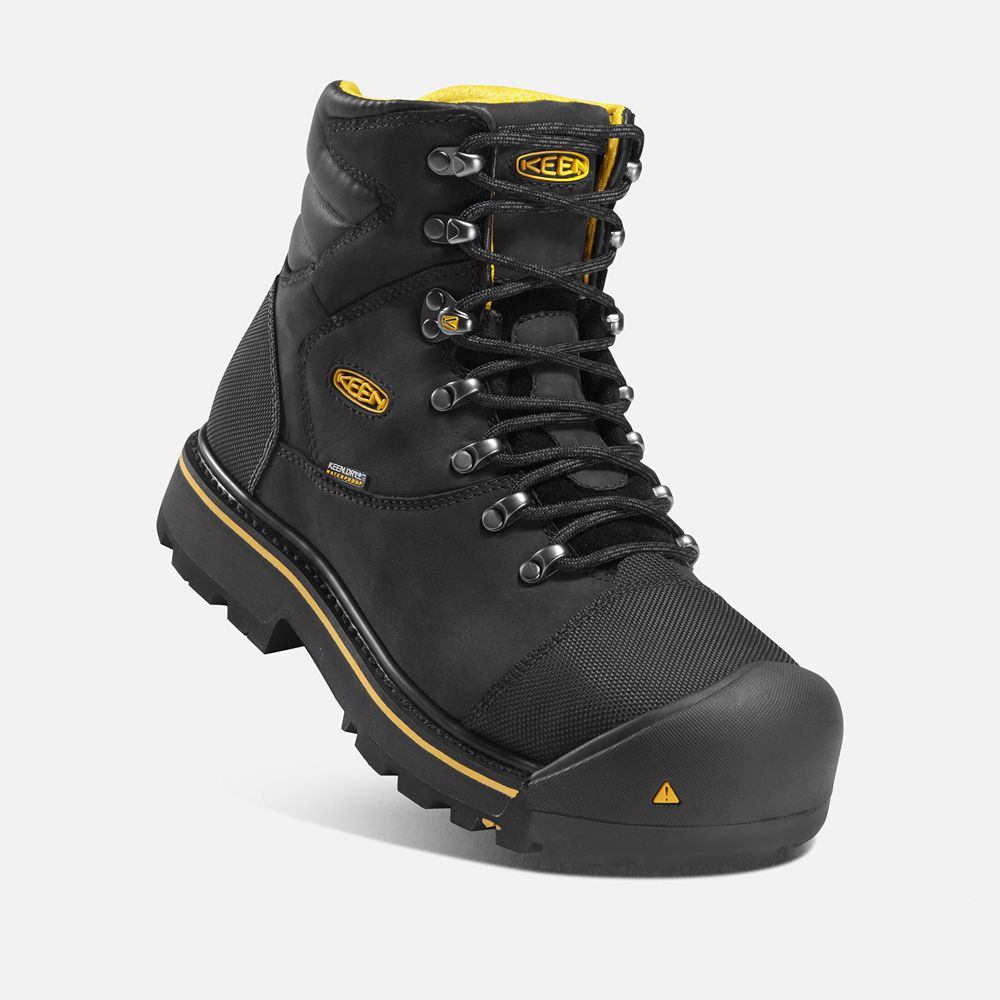 Keen Arbetskängor Herr Svarta - Milwaukee Waterproof (Steel Toe) - 853140HCF